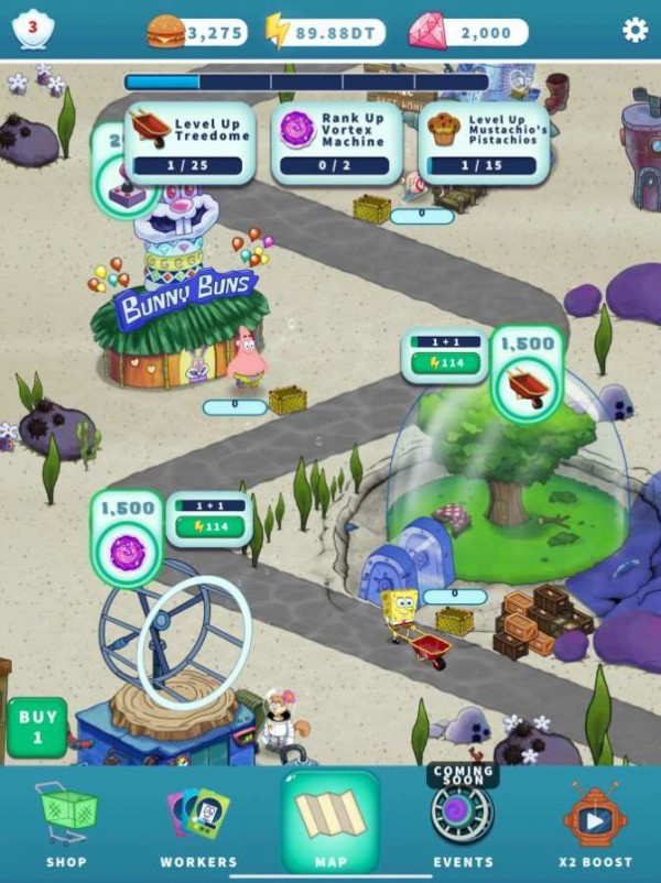 海绵宝宝的放置冒险2022