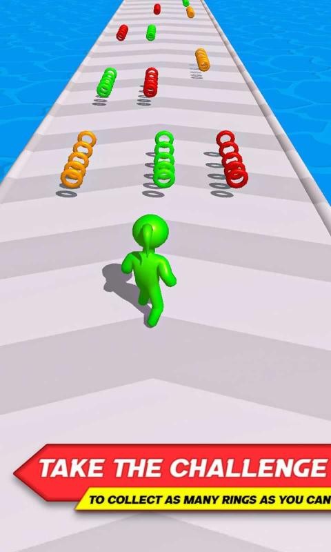 颈部堆叠运行3D