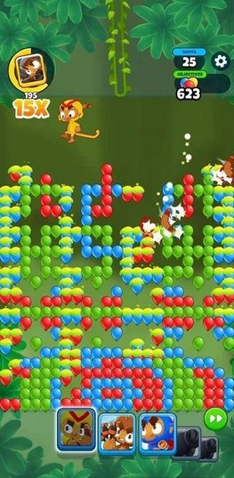 气球爆炸消除